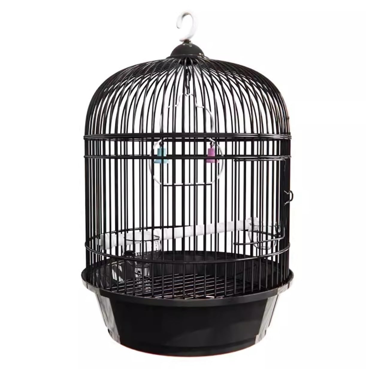 Vogelkäfig Reise Vogelkäfige für Nymphensittiche mit Tablett Vogelkäfig ideal für Sittiche Vögel Papageien Finken Kanarienvögel Vogelbedarf