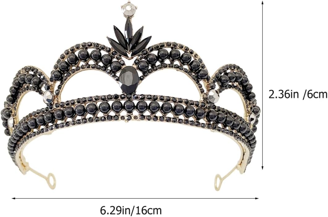 LIFKOME Elegant Rhinestone Wedding Tiara for Women Bridal Crown Hair Accessory for Engagements and Anniversaries Unique Option