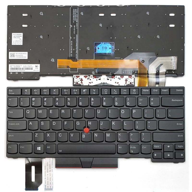 Clavier Thinkpad T14 P14s Gen 1 avec rétroéclairage LED touches US