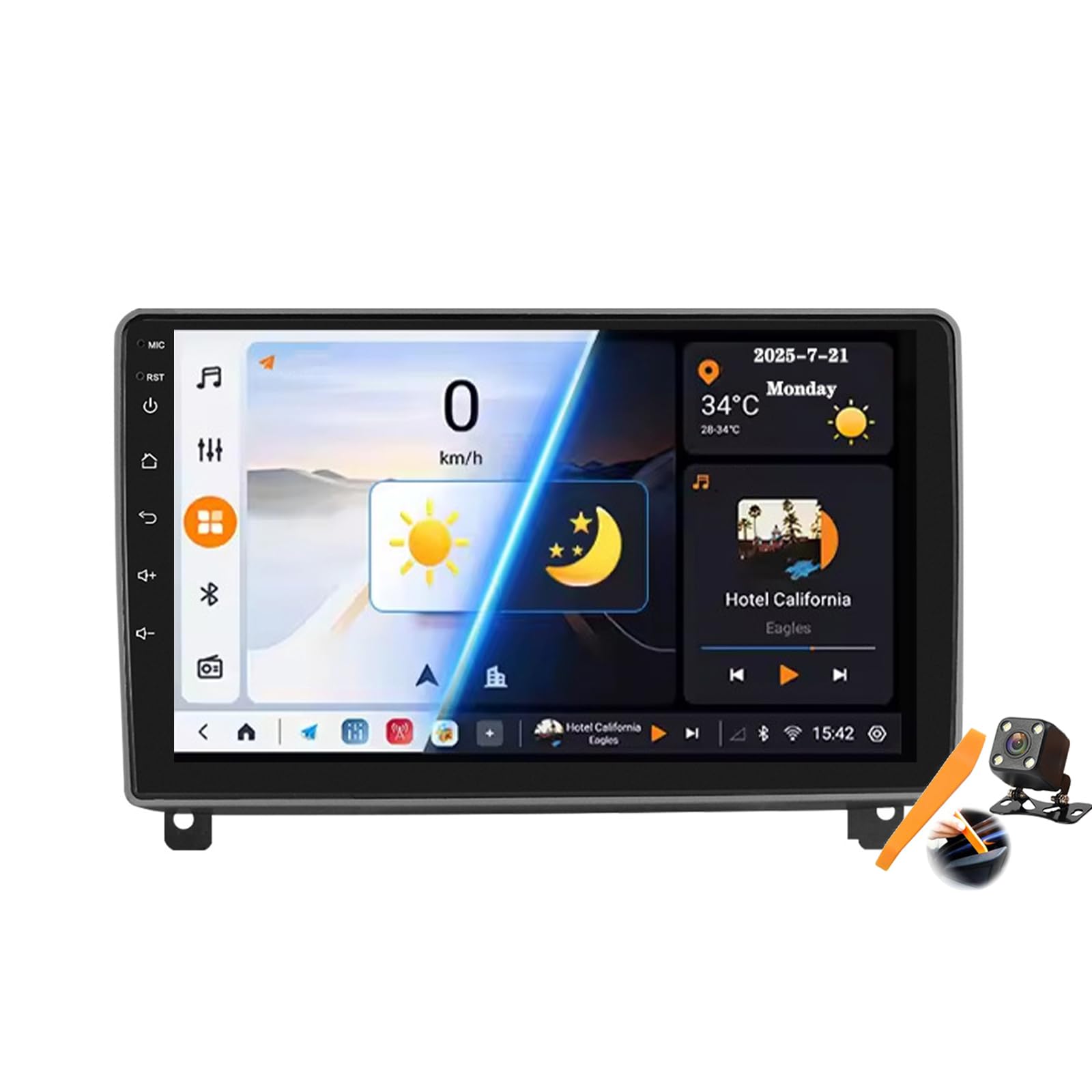 Autoradio Peugeot 407 Android 15 multimédia écran 9 pouces et navigation GPS - 8
