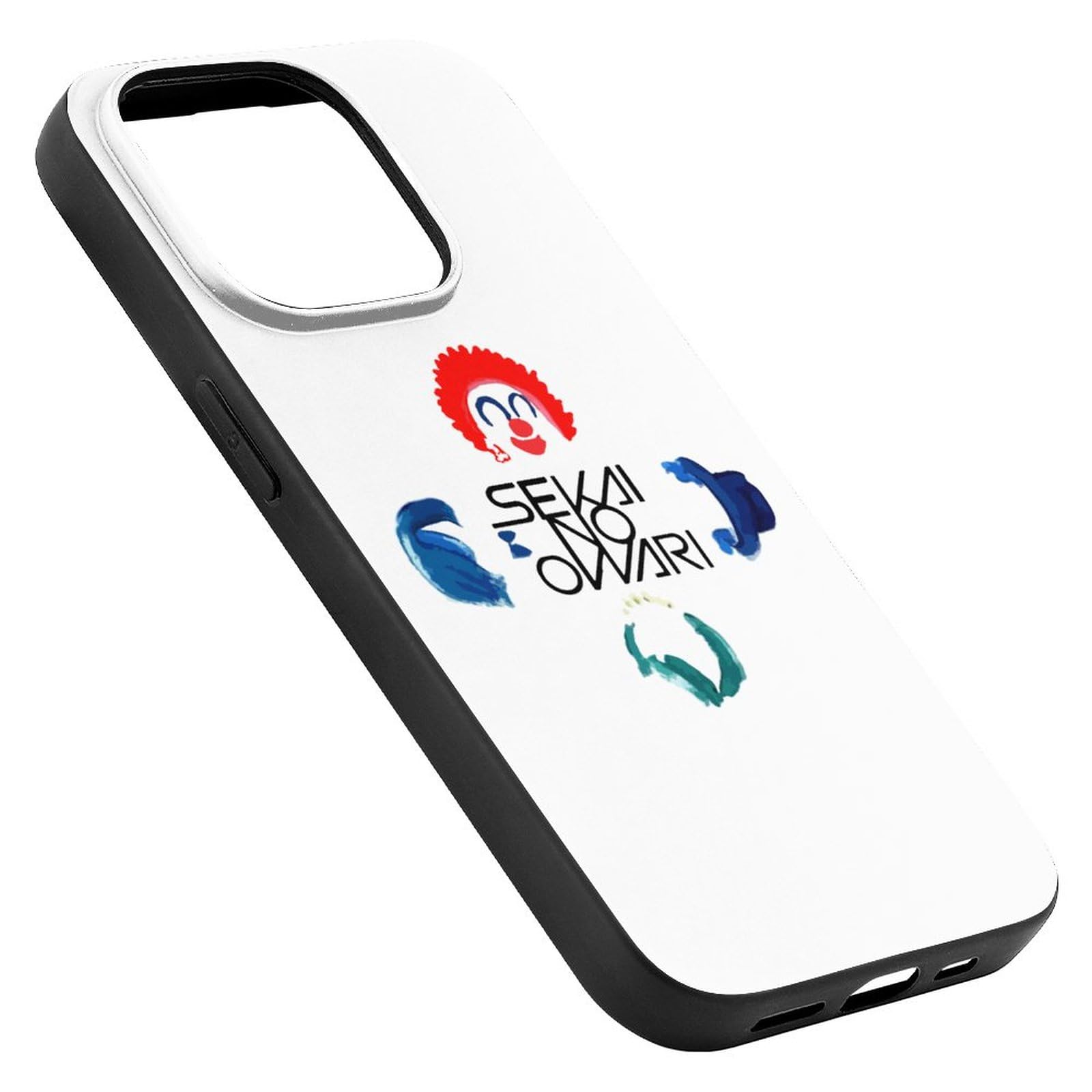 Custodia per iPhone 15 Pro, SEKAI NO OWARI, Fine del mondo, iPhone 15/15Plus/15Pro/15ProMax, custodia per iPhone 15 Pro, custodia per smartphone, anti-impronte, compatibile, antiurto, leggera