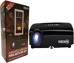 2016 Windowfx Atmos Animated Window Projector Kit Includes 12 Pre-loaded Holiday Images