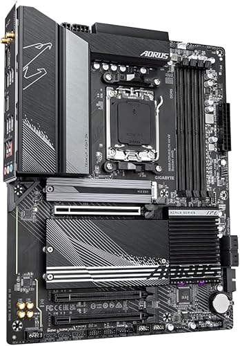 Gigabyte B650 AORUS ELITE AX V2 Motherboard - Supports AMD AM5 CPUs, 12+2+2 Phases Digital VRM, up to 8000MHz DDR5 (OC), 1xPCIe 5.0 + 2xPCIe 4.0 M.2, Wi-Fi 6E, 2.5GbE LAN, USB 3.2 Gen 2 - 2