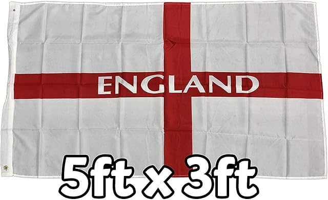 England Flag (material) - 5ft x 3ft