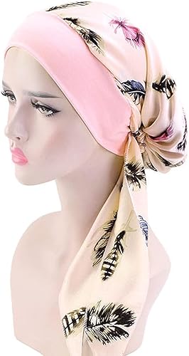 Miniatura 2 de FADACHY Gorros de cáncer para mujeres, turbantes de quimioterapia, bufanda para la cabeza para pacientes con pérdida de cabello, quimioterapia