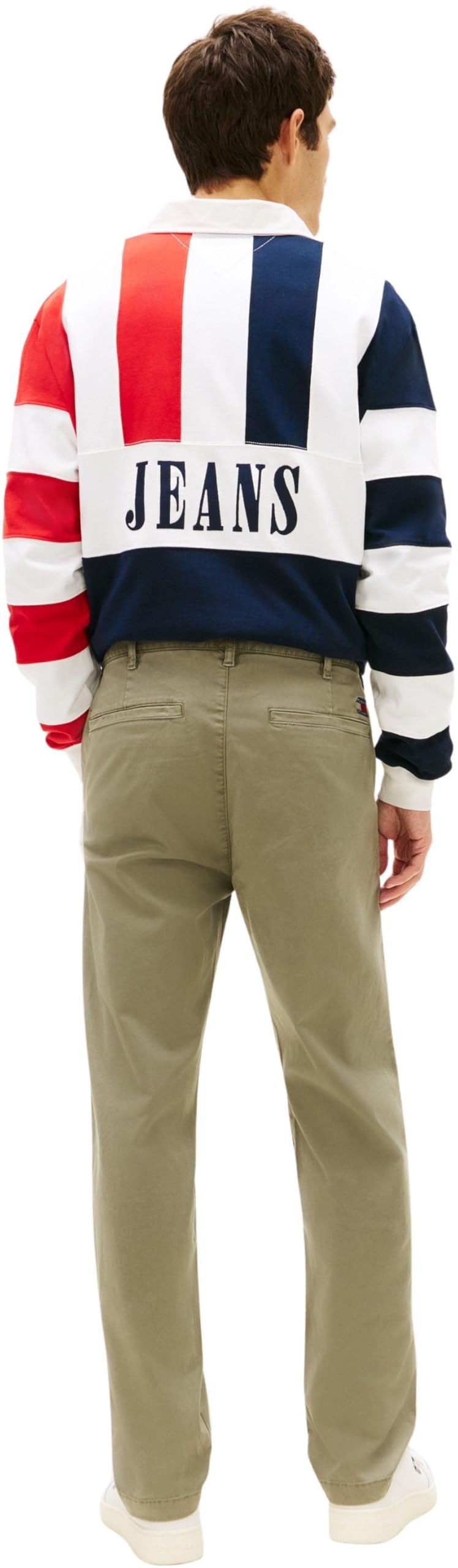 Tommy Jeans Tjm Sonny Co Twill Chino Pant Dm0dm22650 - Chinosy Mężczyźni