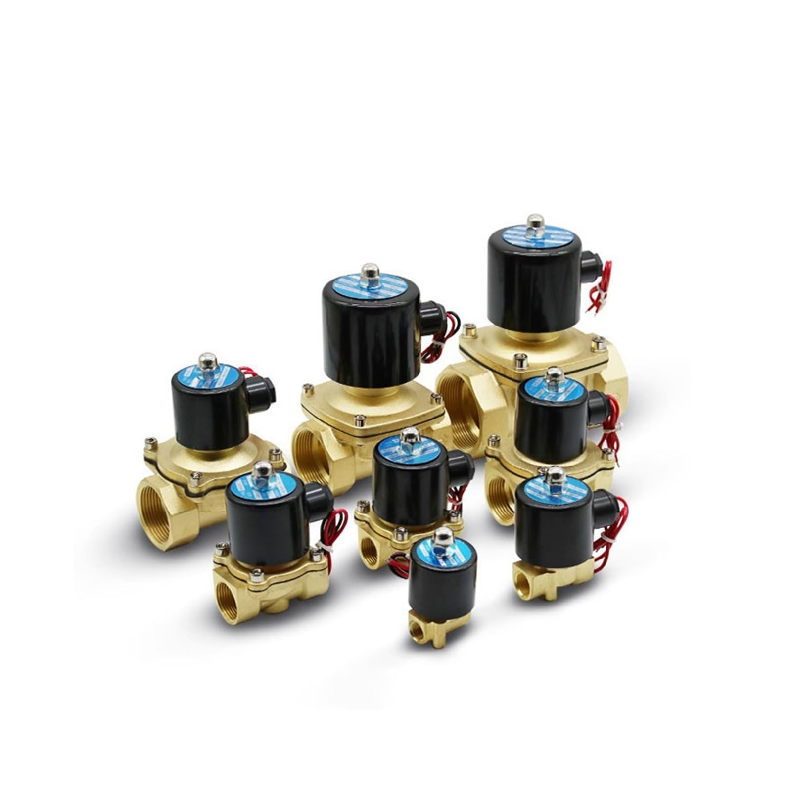 Solenoid Valve 1/4"-3/4" NC, 12/24V DC 220V AC(DN10,DC12V)