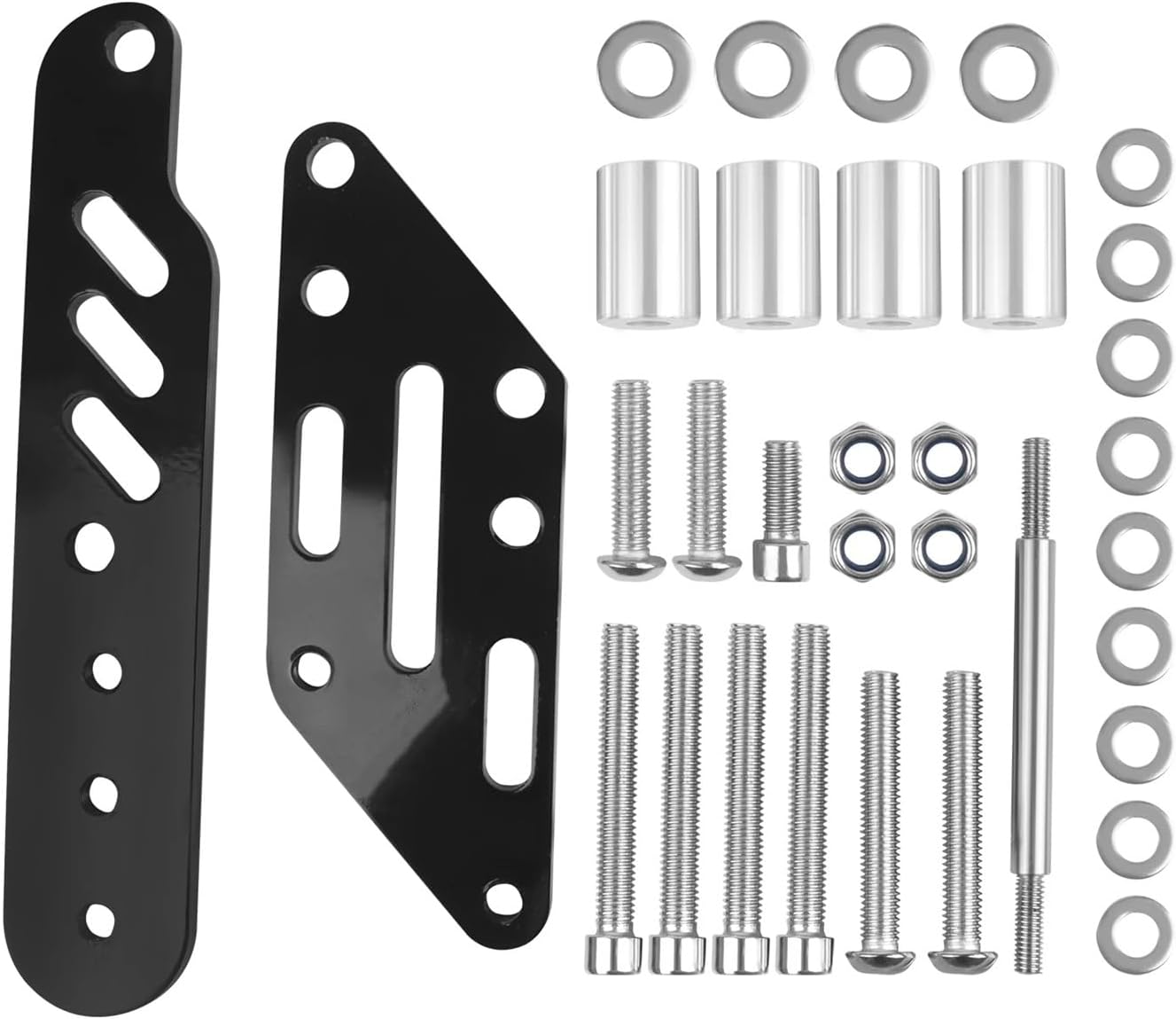 Motorcycle Pedal Bracket Fit for Kawasaki Fit for Vulcan S VN650 VN 650 Motorcycle Accessories Pedals Moved 10CM Rear Pedals Footpeg Bracket Universal