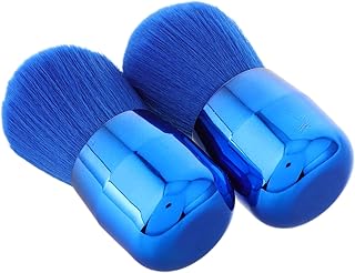 PartyKindom 2pcs Mushroom Makeup Brush Portab...