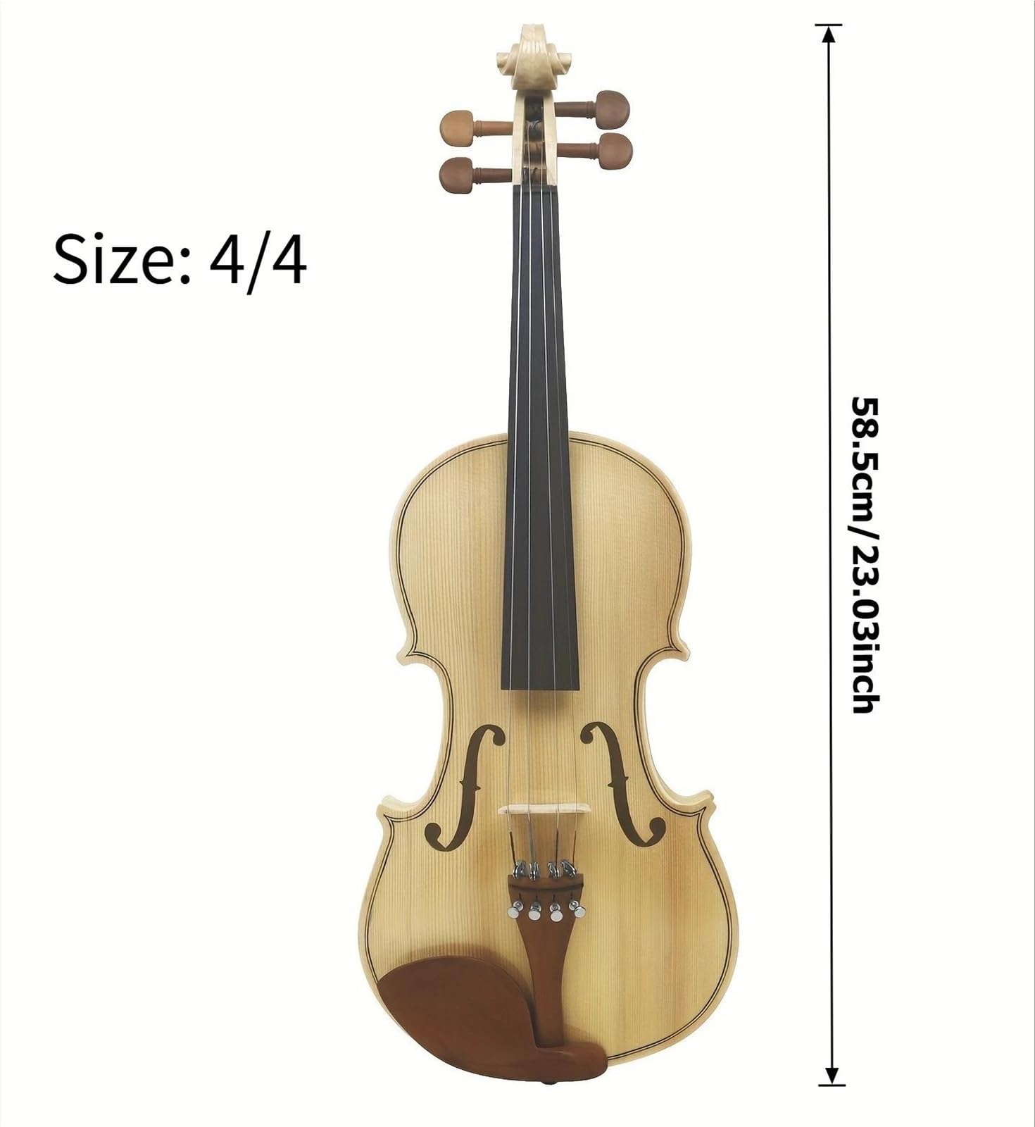 Violini Professionali Violino In Acero Con Tavola Armonica In Abete E Custodia Ergonomica Triangolare Adatto Per Esibizioni Soliste In Studio