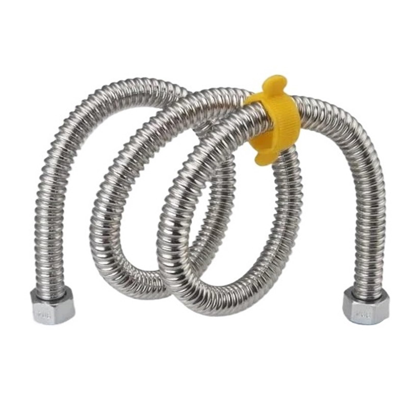 Tuyau de lavabo et toilette en acier inoxydable 304, tressé 1/2"