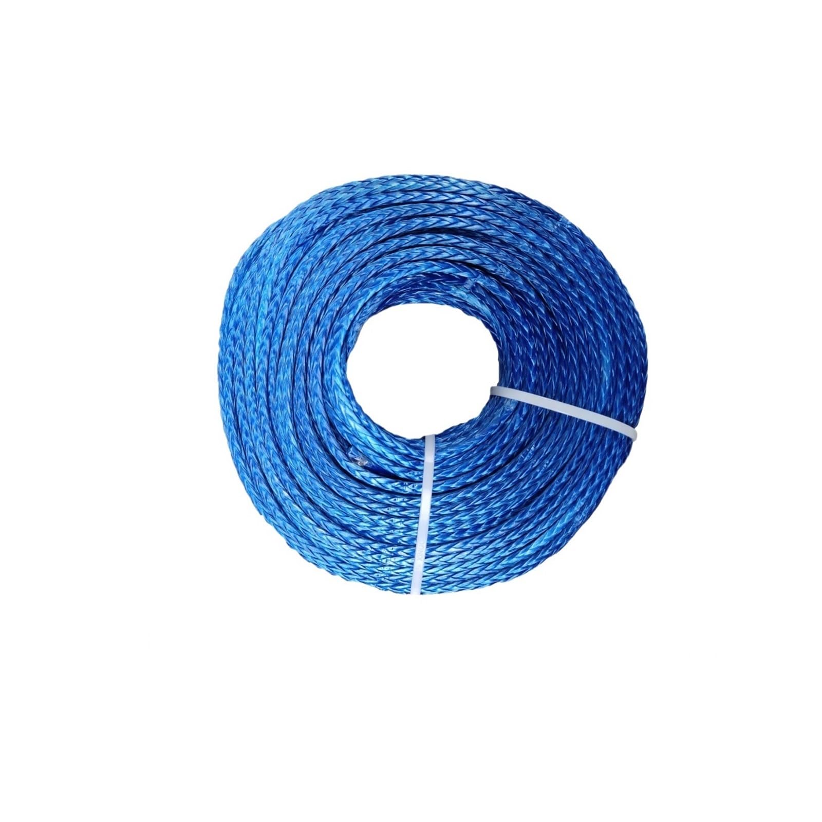 Mthckxjbsuz Blu Winch Rope, Synthetic Winch Line Cable Rope 8Mm X 50Meters Uhmwpe For Atv/Utv Electric 4X4 Offroad Accessories(Blu)