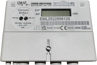 ECA2.v 100A MID Certified Single Phase kWh Electric Meter