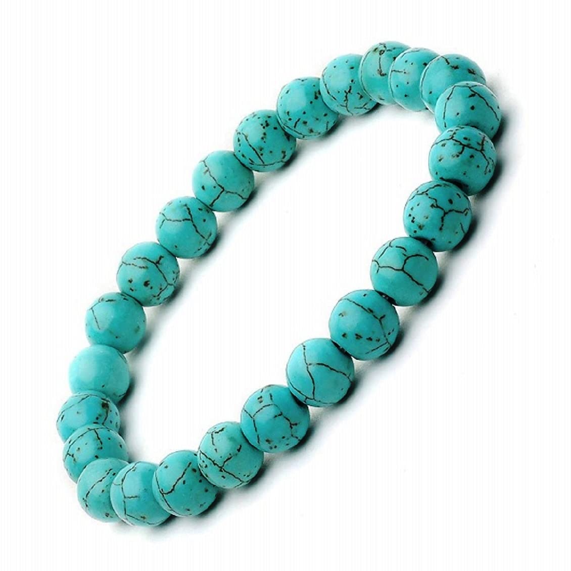 See full amazon price history chart for numeroastro Natural & Original Turquoise Stretchable Round Beads Bracelet For Men & Women (1 Pc) numeroastro Natural & Original Turquoise Stretchable Round Beads Bracelet For Men & Women (1 Pc) (B082Y8G9MN) Amazon Price History, Amazon Price Tracker