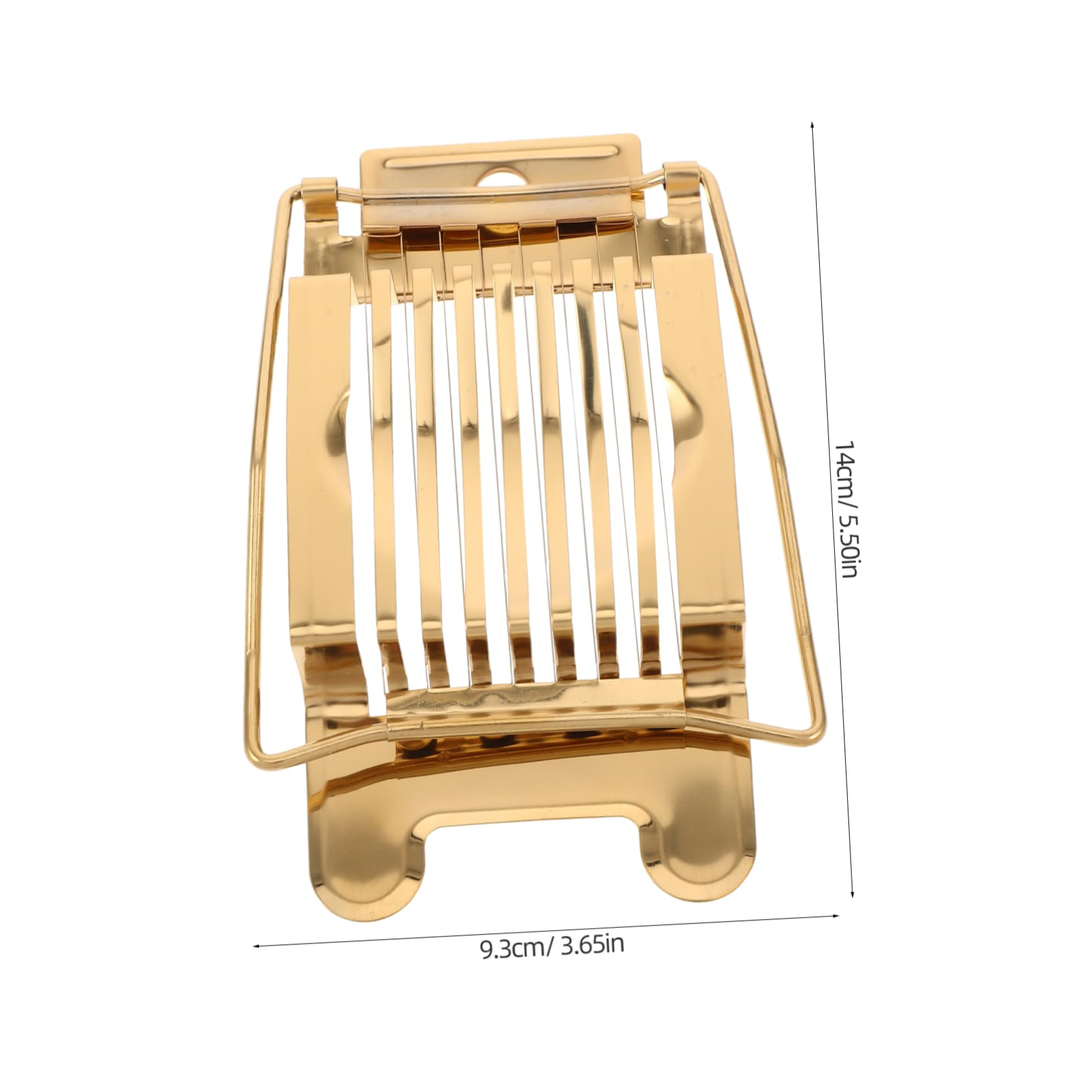 Cabilock Egg Slicer Tool Multipurpose Kitchen Cutter Stainless Steel Slicer for Eggs Fruits Vegetables