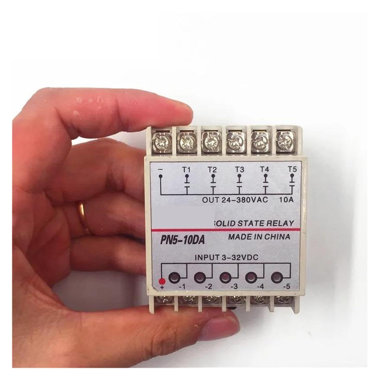 Relè a stato solido CC monofase 10A PLC