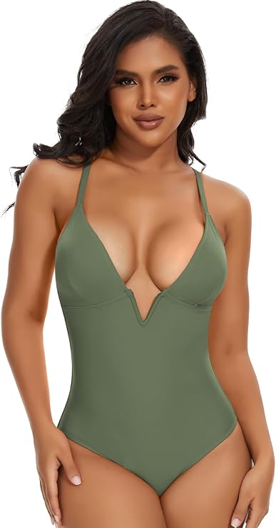 One-Piece Tummy Control Swim Suits (Multiple Colors) - $36.99