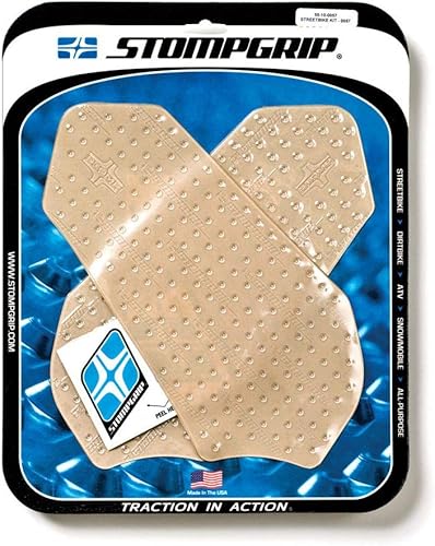 STOMPGRIP Puños de tanque volcán (CLARO) para SUZUKI GSXR750 11-23