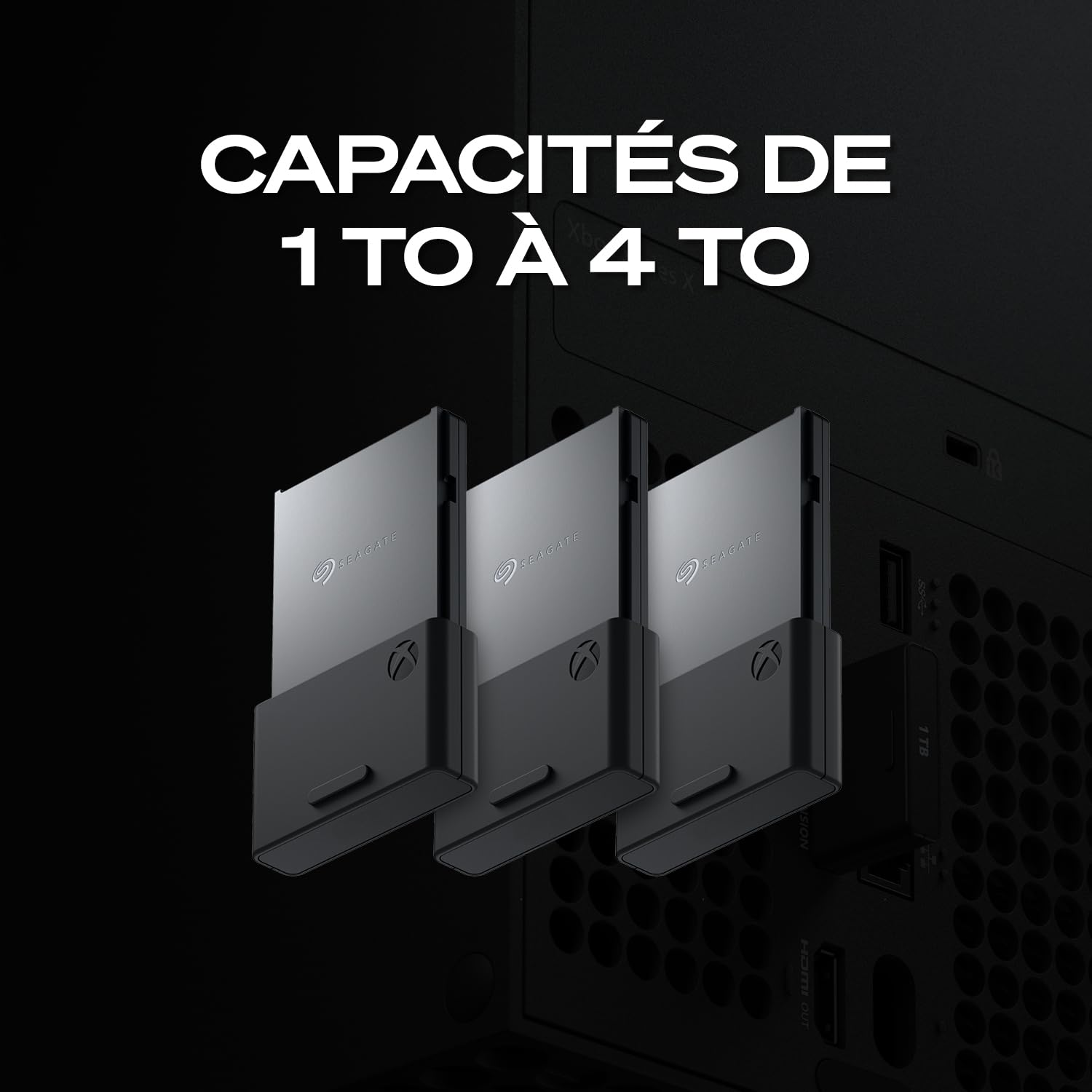 Seagate Expansion Card 2 To NVMe SSD pour Xbox Series X|S Plug and Play officiel
