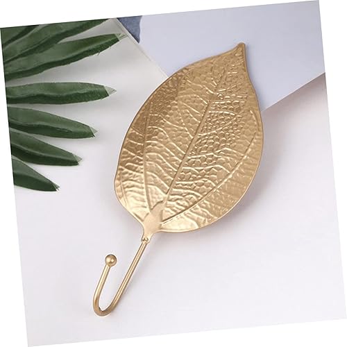 Miniatura 6 de Abaodam 3 ganchos de decoración de pared, colgador de pared para llaves, decoración del hogar, ganchos para toallas de hojas, decoración rústica,