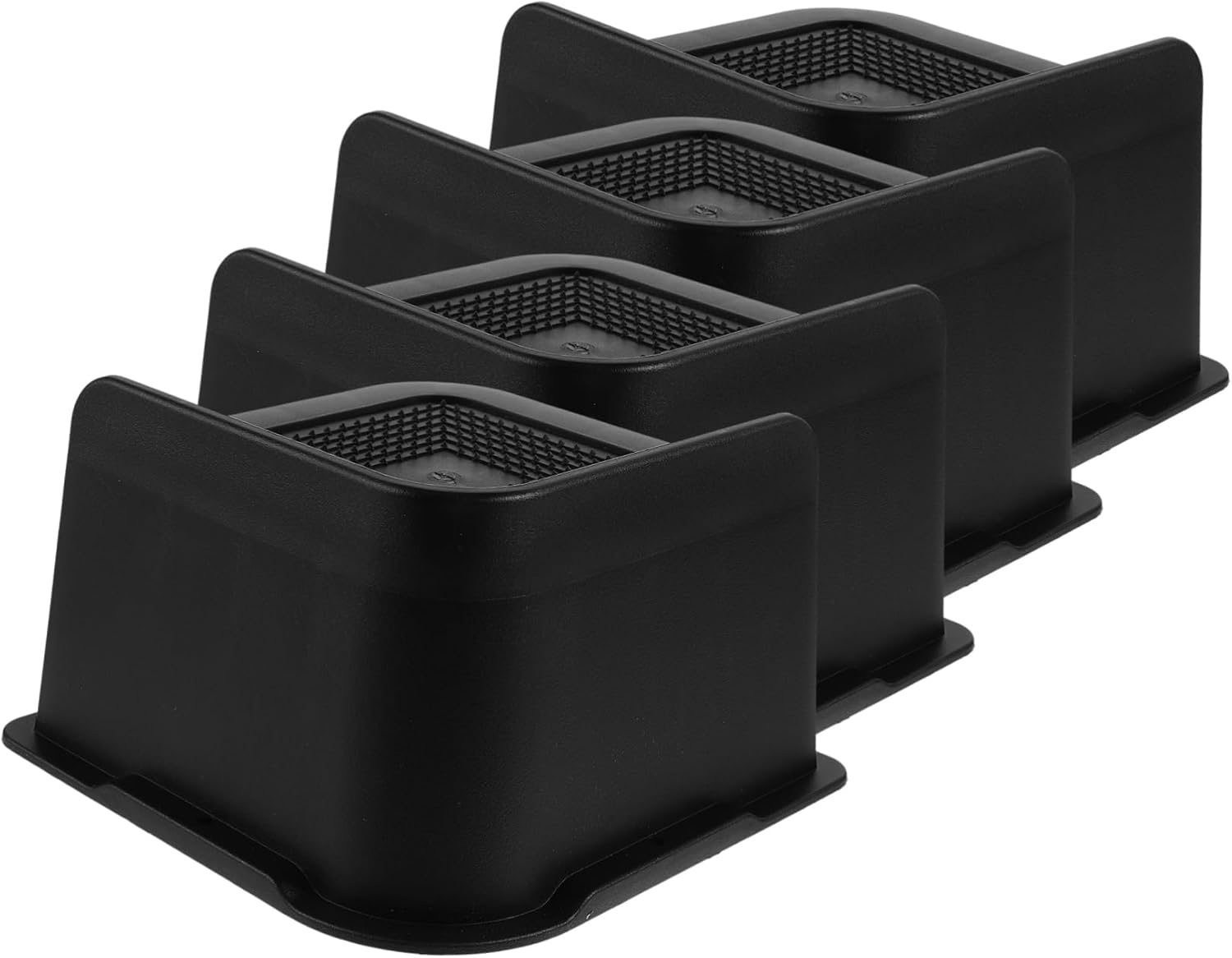 Gadpiparty 4pcs Sofa Risers Non Slip Furniture Elevators for Couch Bed Table Desk Legs Heavy Duty Scratch Resistant Durable Stable Floor Protectors