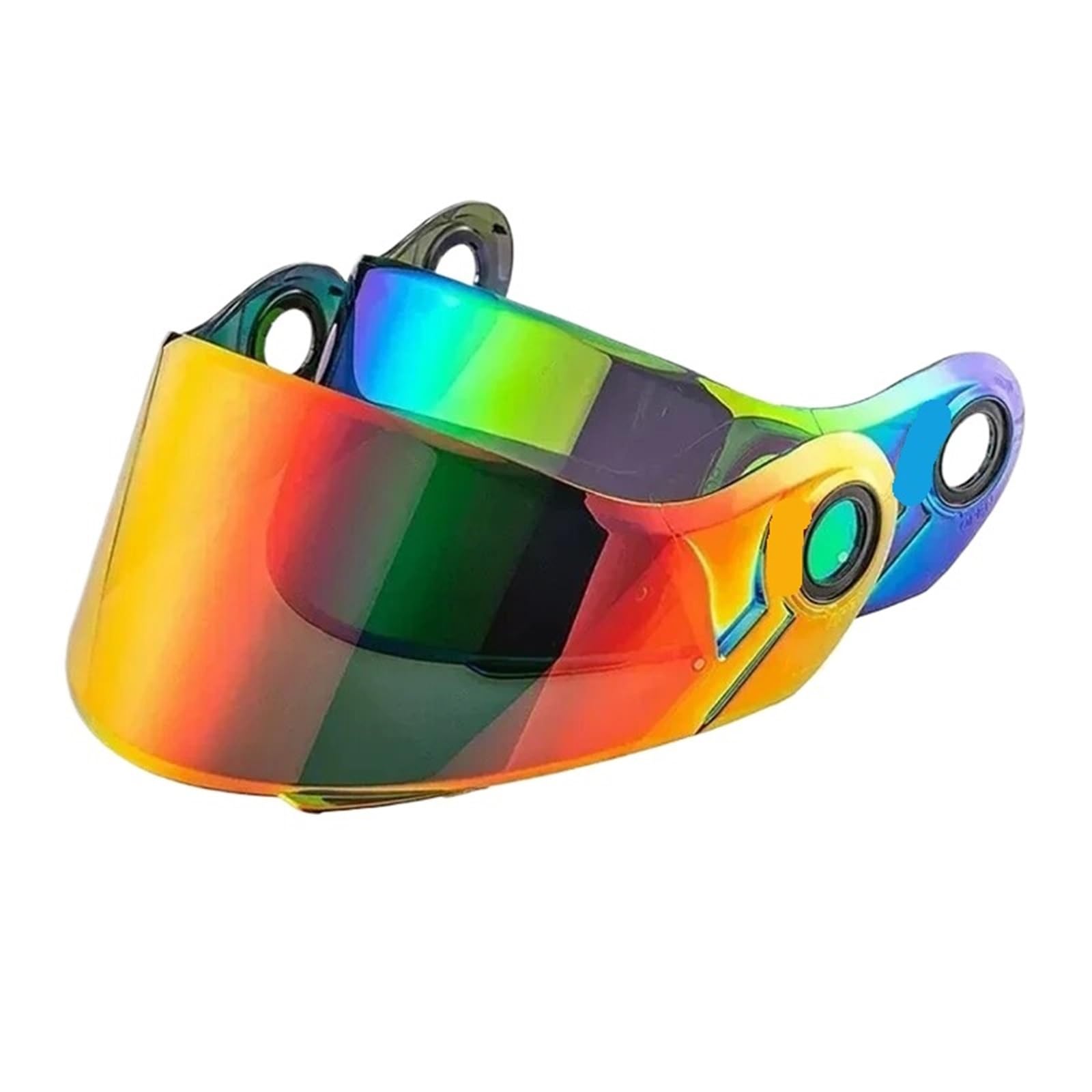 Visera Casco Moto Protector de Casco for Modelo Disponible Cascos Reemplazo de Visera(Color 1)