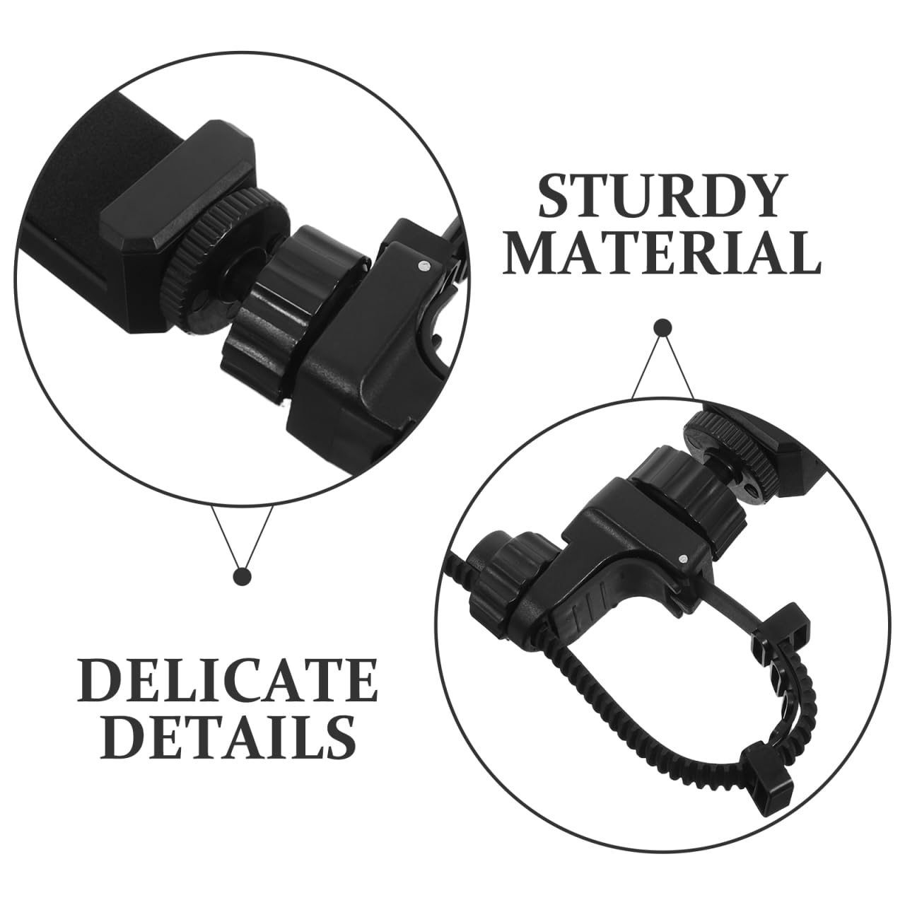 Pretyzoom Soporte Ajustable Para TeléFono Para Trompeta Y TrombóN Clip De Lira Universal Atril De Metal Para Banda De MúSica Y Partituras Con ÁNgulo Flexible PortáTil