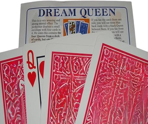 Miniatura 4 de MilesMagic Magician's Dream Queen Mentalismo Efecto Ilusión Tarjeta Real Truco de magia