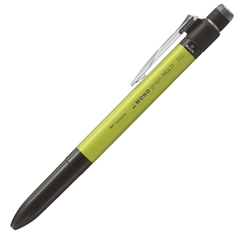 Stylo Multi Tombow MONO Graph - Bille 0.5mm Et Crayon - Noir