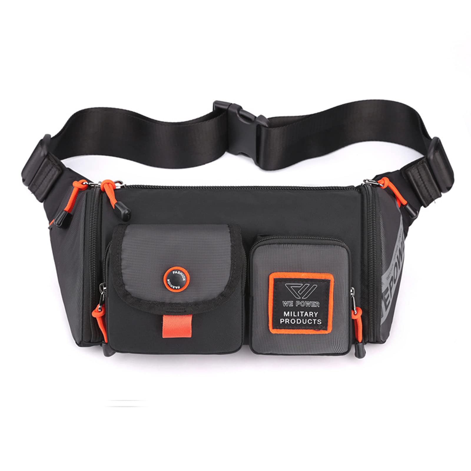 Fashion Waist Pack Small Crossbody Sling Bag Fanny Pack Chest Bag Travel  Sport Belt Bag Techwear Streetwear, A04
