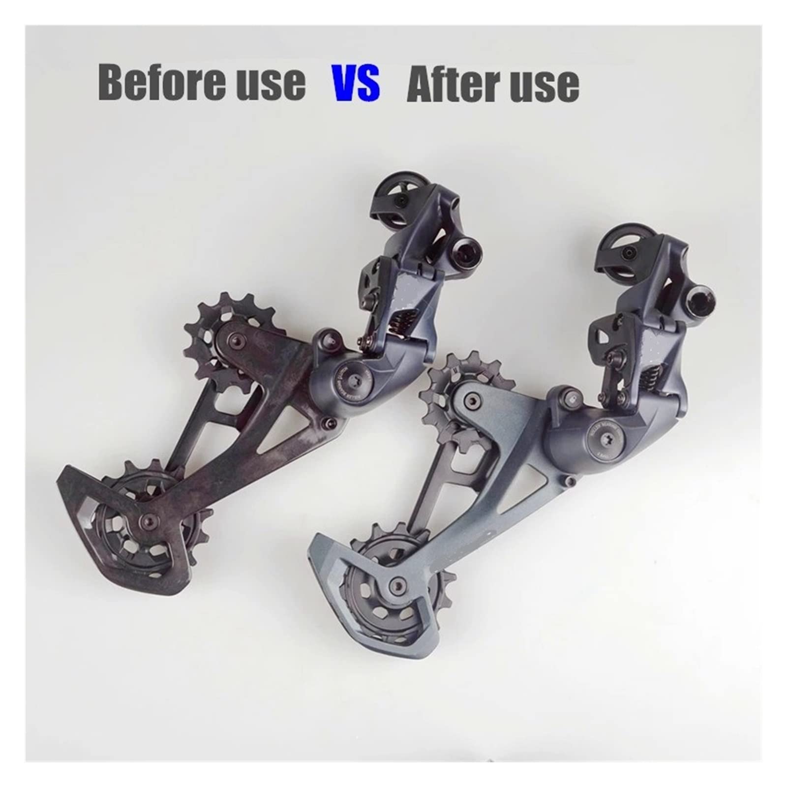 TRUSTTWO Cage de dérailleur arrière en Fiber de Carbone et Levier de Manette de Vitesse réglable pièces modifiées compatibles for SRAM GX Eagle X01 XX1 The Rear Derailleur Cage