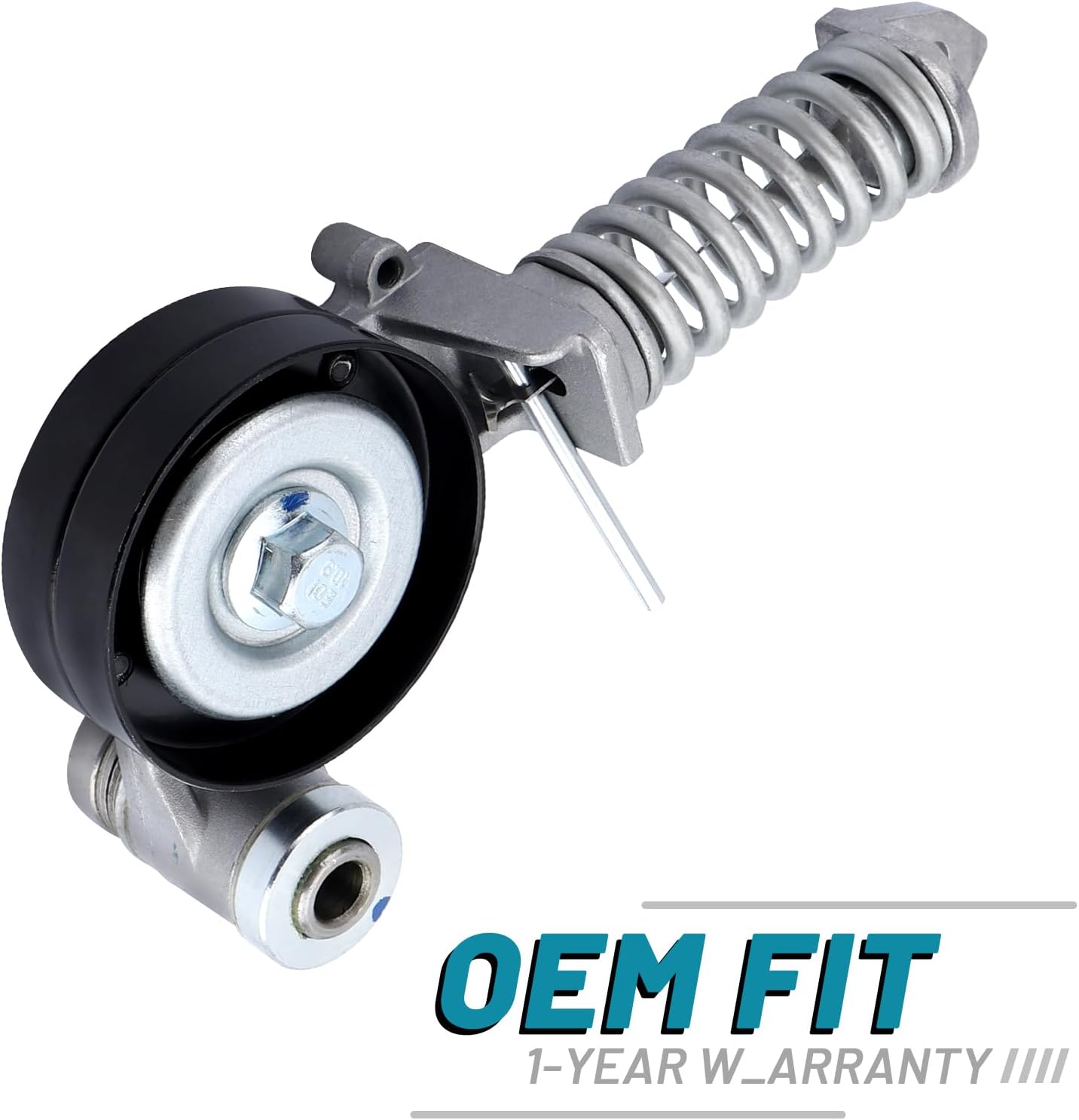 IRONTEK 25195388 Belt Tensioner Pulley Assembly fit for Buick 2013-2017 Encore, for Chevrolet (2011-2015 Cruze/ 2012-2017 Sonic/2016 Cruze Limited/ 2013-2017 Trax) #55565236
