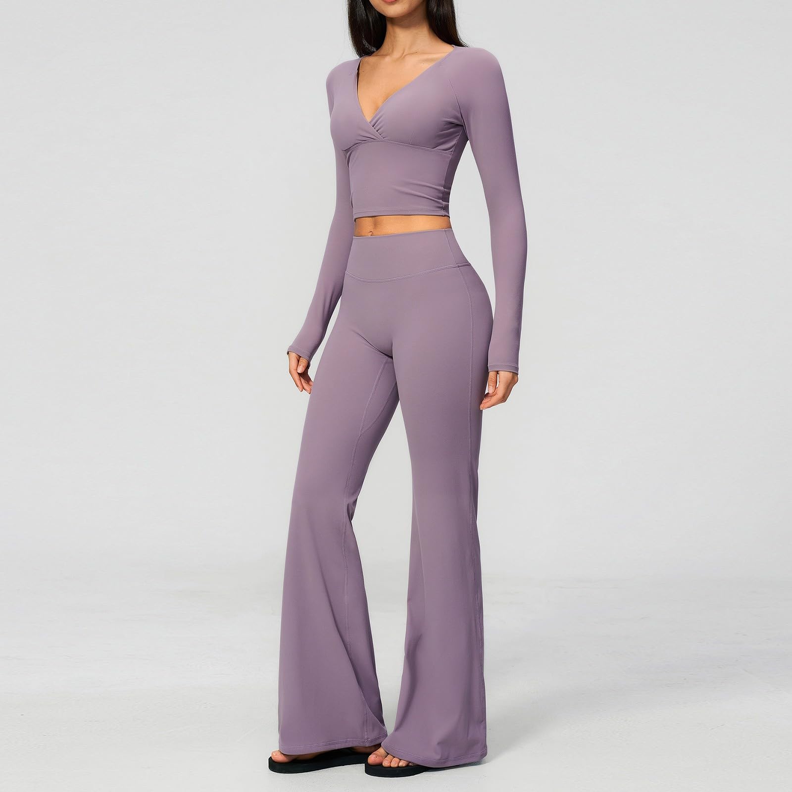Ropa Deportiva cremosa para Adelgazar, Ideal para Yoga, Correr y Actividades al Aire Libre. Transpirable y de Corte Ajustado.