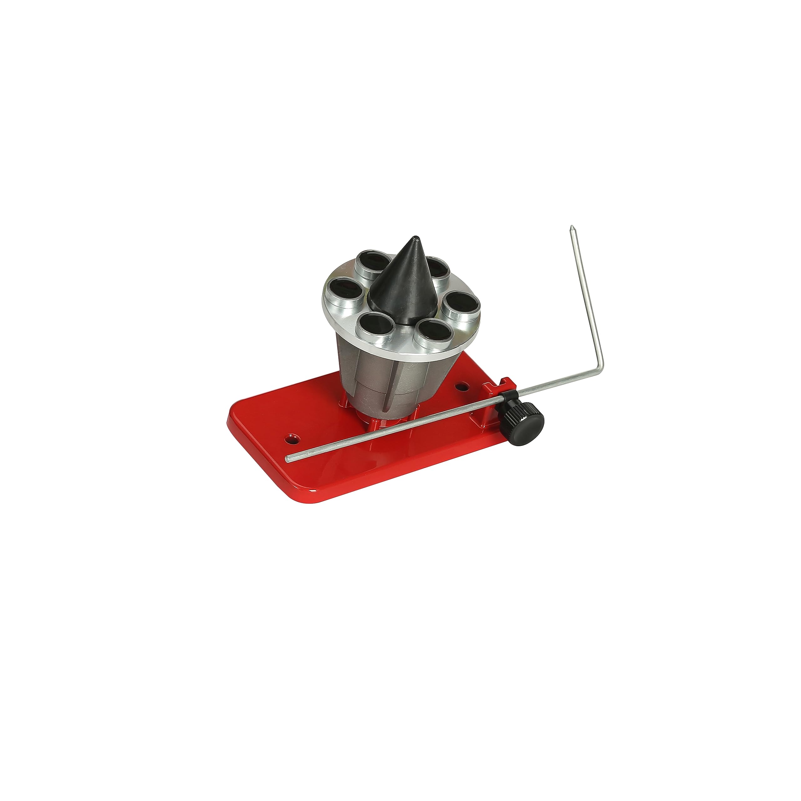 Equilibrador de cuchillas magnético de montaje en pared para repuesto 339075B 42-047 para cortacésped (rojo)