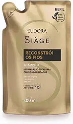 EUDORA SIAGE SHAMPOO RECONSTROI OS FIOS 400ML REFIL