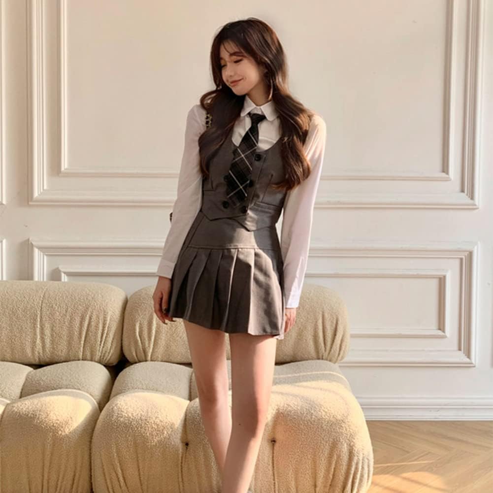 Skirt Cute Dresses For High School SUAIARTCOLE Korean School