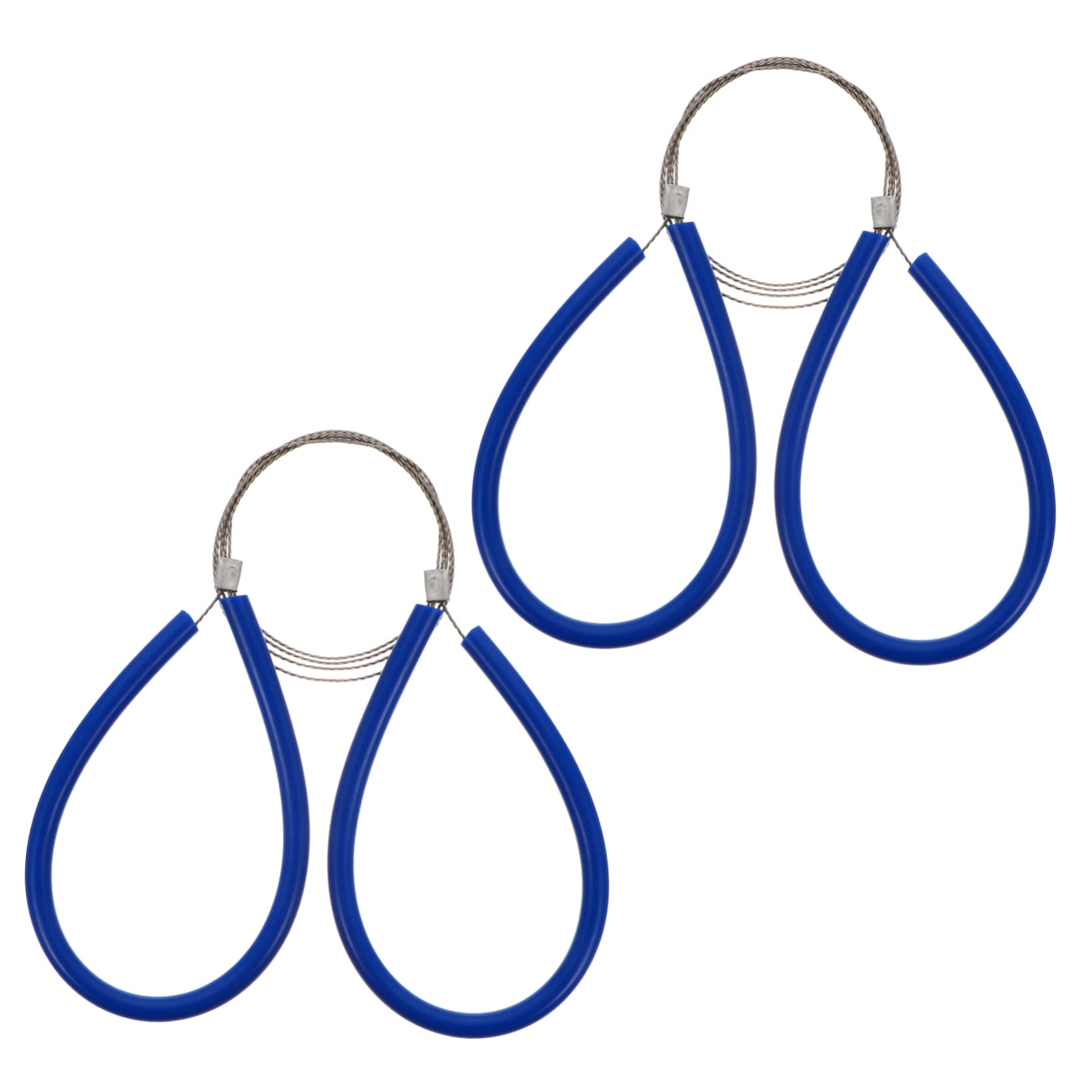 BESPORTBLE 2pcs Emergency Survival Wire Saws Pvc Handle Hand Saw Survival Wire Saws for Outdoor Cutting Essential Camping Tool