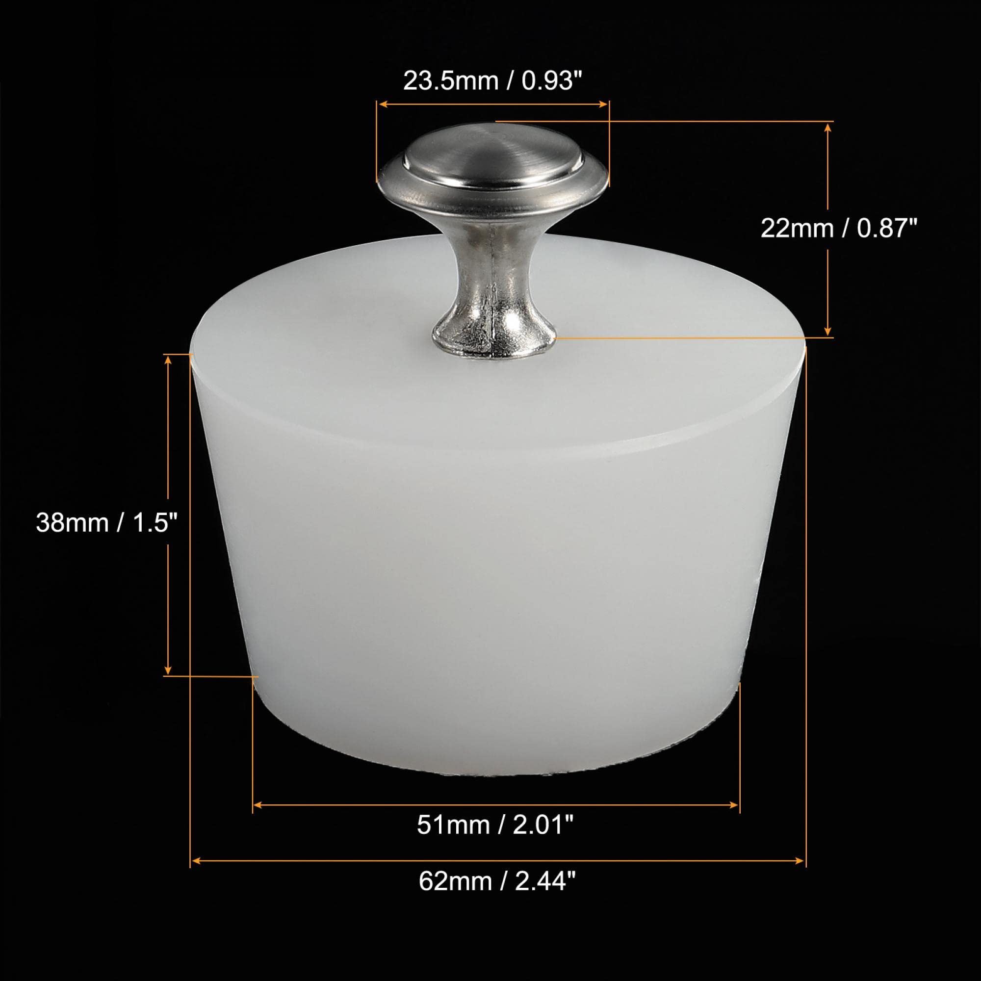 WATERBAK RUBBERSTOP CONISCH 10 cm tbv snelafvoerbak