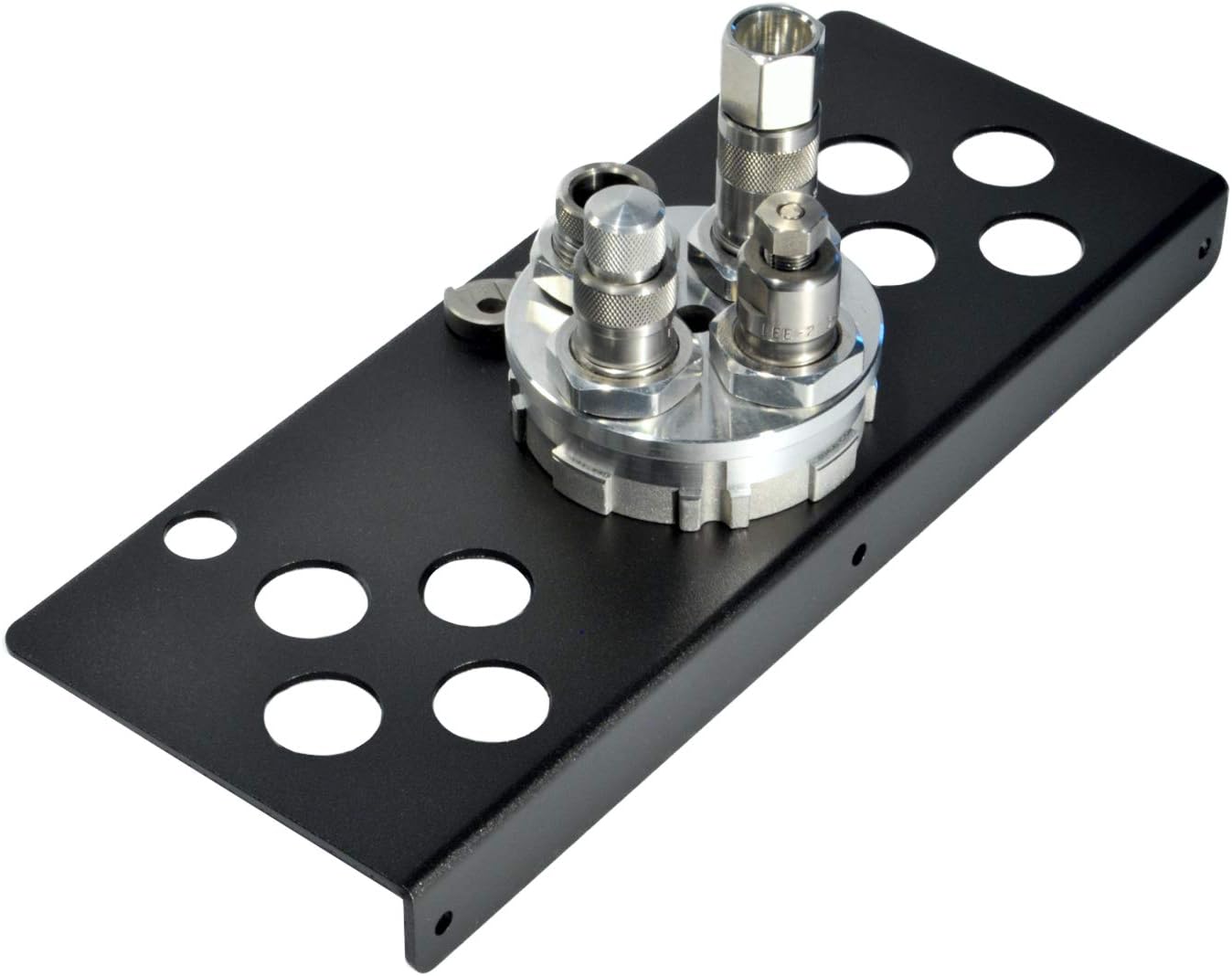 Wall Mount Turret Holder for Lee Precision 4-Hole Reloading Equipment
