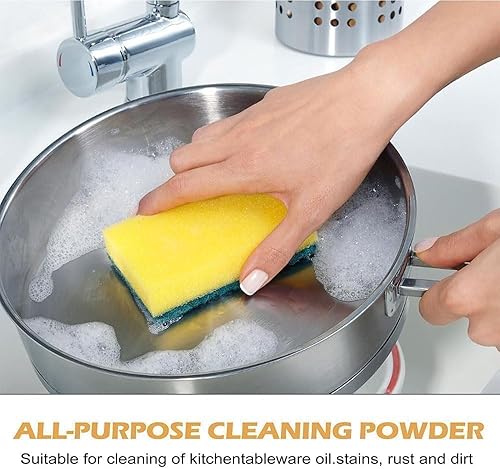 Miniatura 9 de Potente limpiador de polvo multiusos de cocina, agente de limpieza fuerte multifuncional para el hogar, limpiador de espuma de cocina, limpiador de