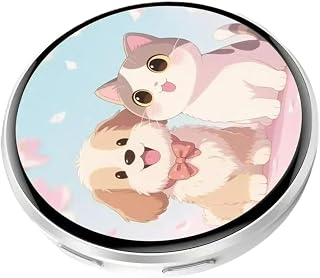 Digital Pin 4.3cm Screen Rechargeable Dynamic Brooch | Electronic Hat Pin for Anime Fan Women Backpack Clothing Hat