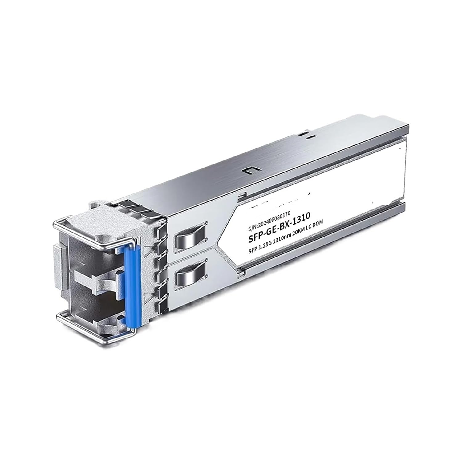 1.25G LC SFP Single Mode Duplex Fiber Optic Module LC Gigabit SFP Fiber Transceiver Module 1000 Base LX 1310nm Up to 20km DDM(3 pcs)