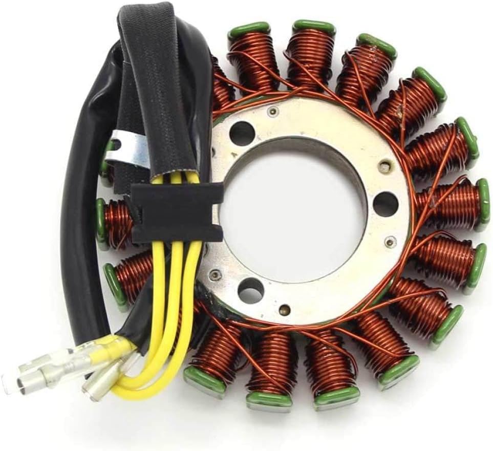 Motorcycle Ignition Stator Coil 21003-1038 Compatible With Automotive Motorcycle Parts ZR400 ZR550 ZX400 KZ550D KZ550H Engine Stator Generator Coil For Part Number 21003-1038