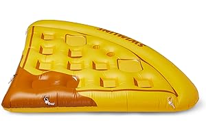 Swimline Inflatable Rectangle Waffle Pool Float