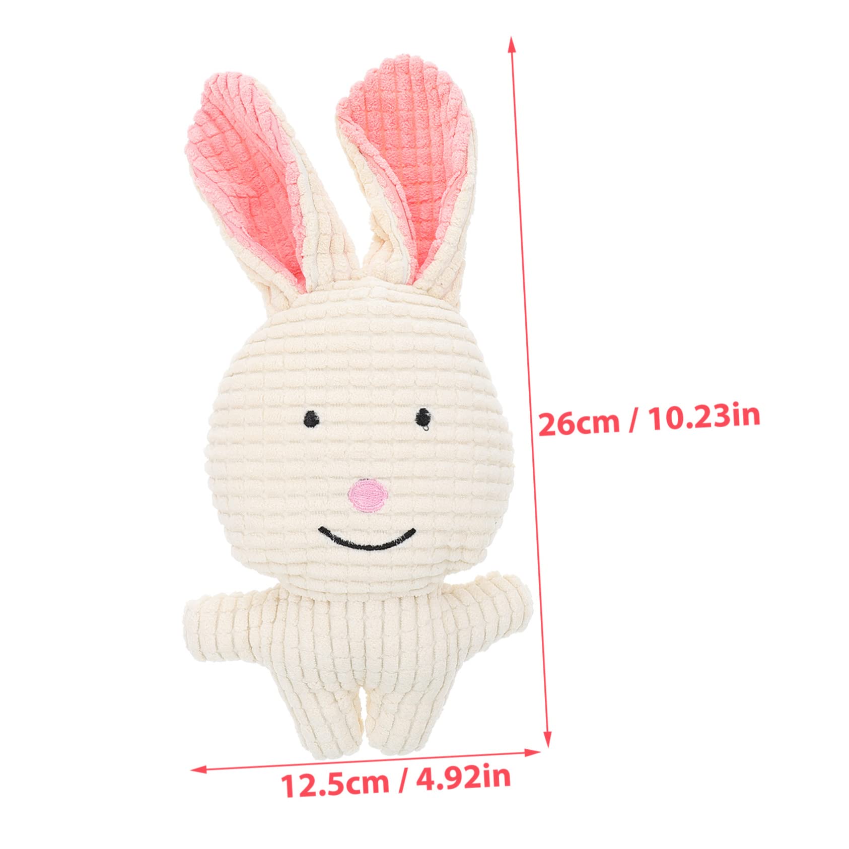 Toddmomy 5pièces Jouet à Mâcher pour Chiens Peluche Squeaky Accessoire pour Dentition Et Amusement Chiots Jouet Interactif pour Petits Et Moyens Chiens
