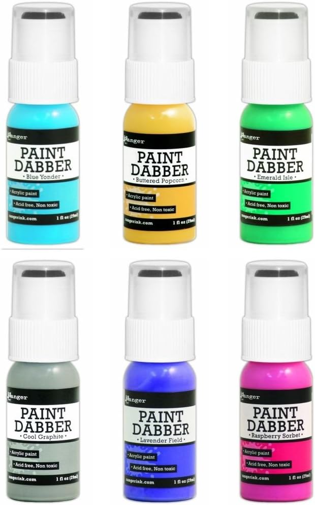 Ranger Paint Dabbers Bundle 2016 Colors (Blue Yonder