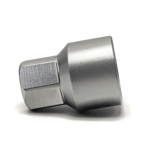 Vista 39 de ABC-67 21Pt Outer Ring 2mm Wheel Locking Nut Key for Porsche VW Toureg Panamera/Cayenne/Macan/Cayman/SUV, Nut Socket Adapter, Anti-Theft Lug Nut