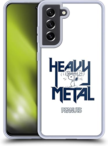 Vista 272 de Head Case Designs Officially Licensed Peanuts Woodstock Insignia Rock Tees Gel Case [Military Grade Protection] Compatible with Samsung Galaxy S22+