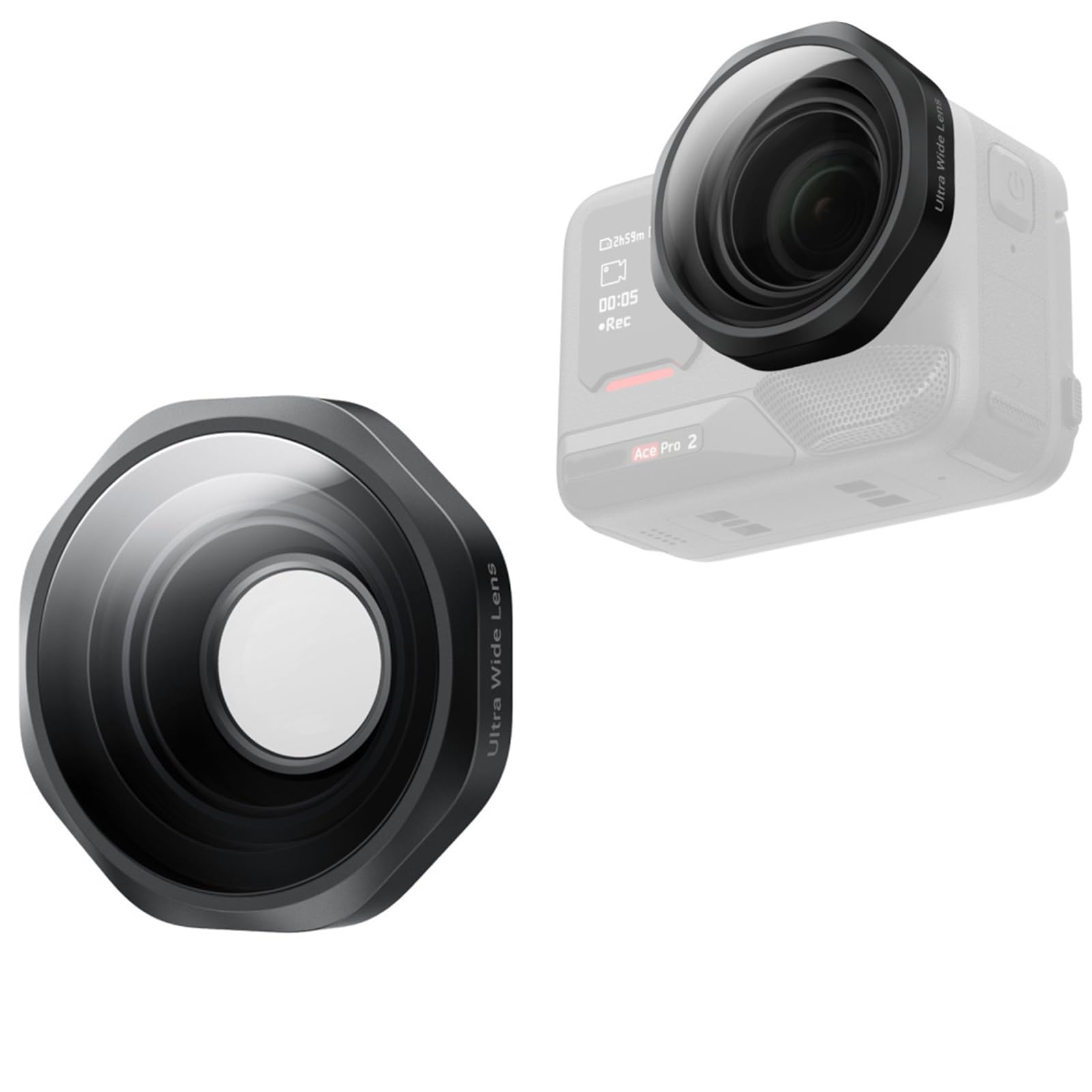 Amazon.com: OURHZTB Ultra Wide Lens Compatible for Insta360 Ace