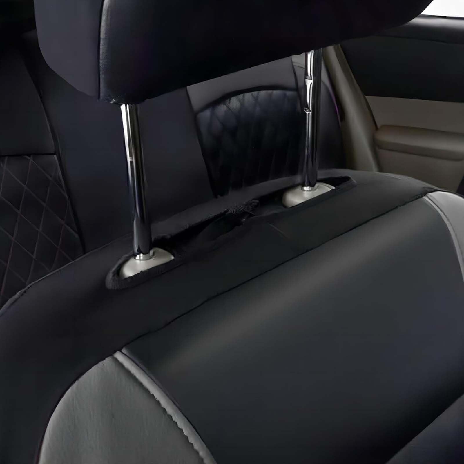 Housse Siege Voiture, pour Renault 5 E-Tech (R5) 2024-2025 durablesHousses Avant Arrière Housse Siege Voiture Interieur Accessoires Protection Couvre Sieges,B